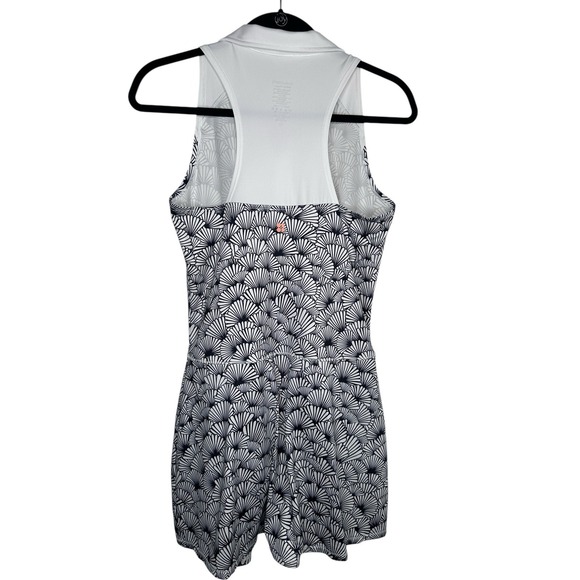 Sweaty Betty Exercise Dress Size M Medium Navy White Built In Shorts Tennis - Picture 4 of 6